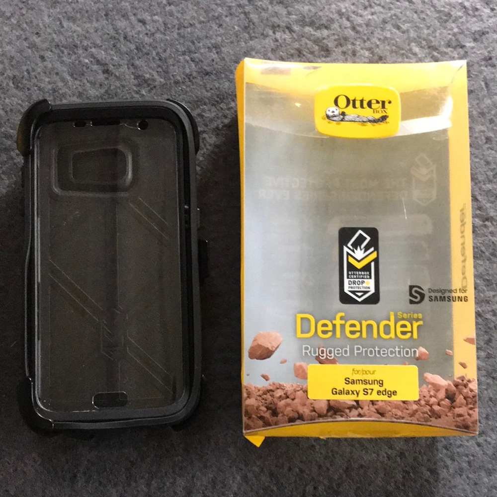 Hotter Black Rugged Case for Samsung Galaxy S7 Edge